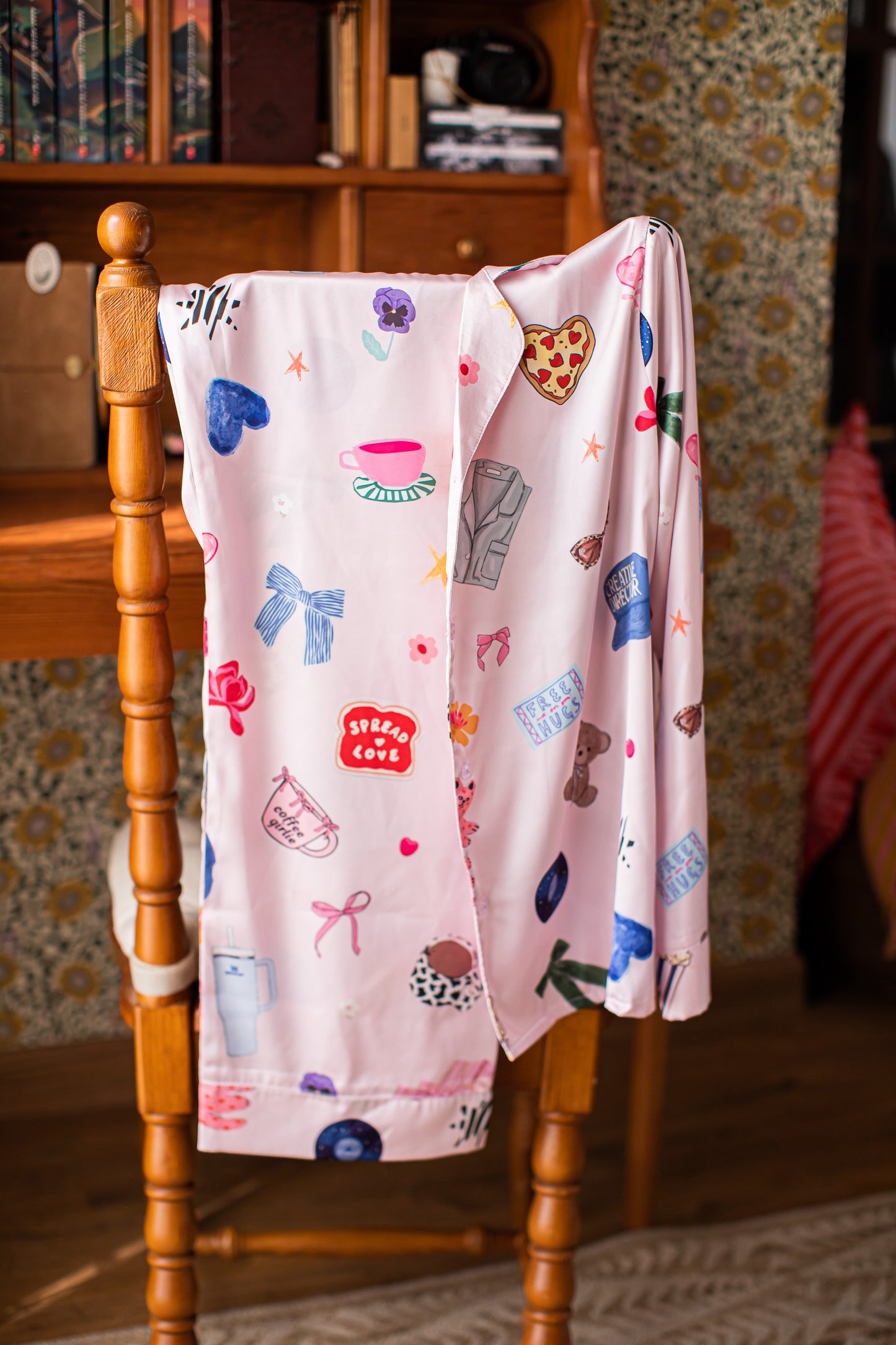 Lazy Day Satin PJ