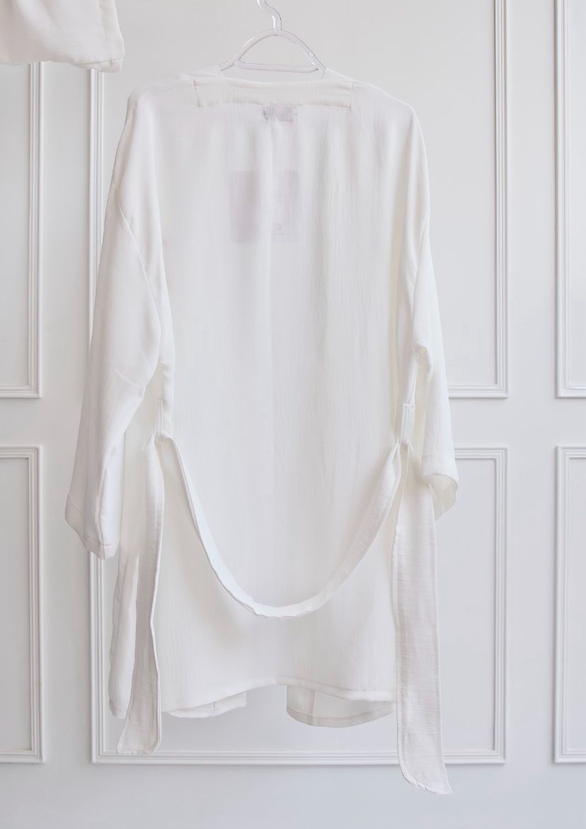 Wrap me up white robe