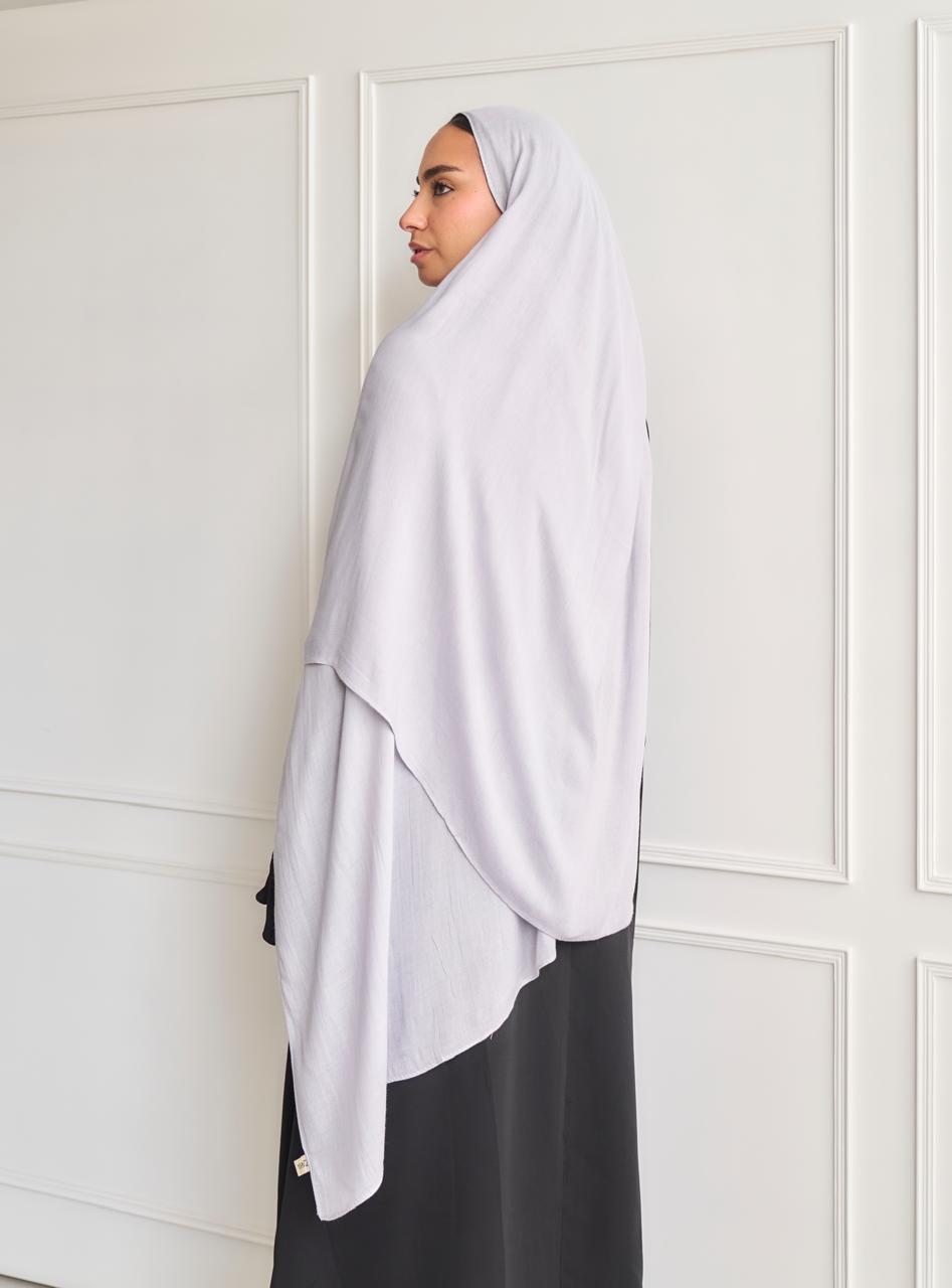 Grey linen modal