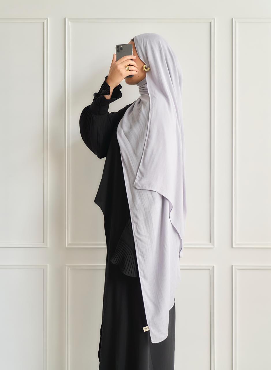 Grey linen modal