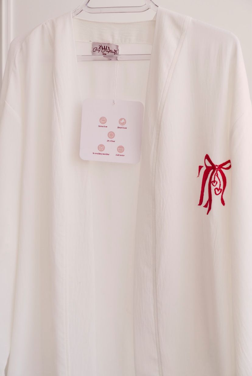 Wrap me up white robe