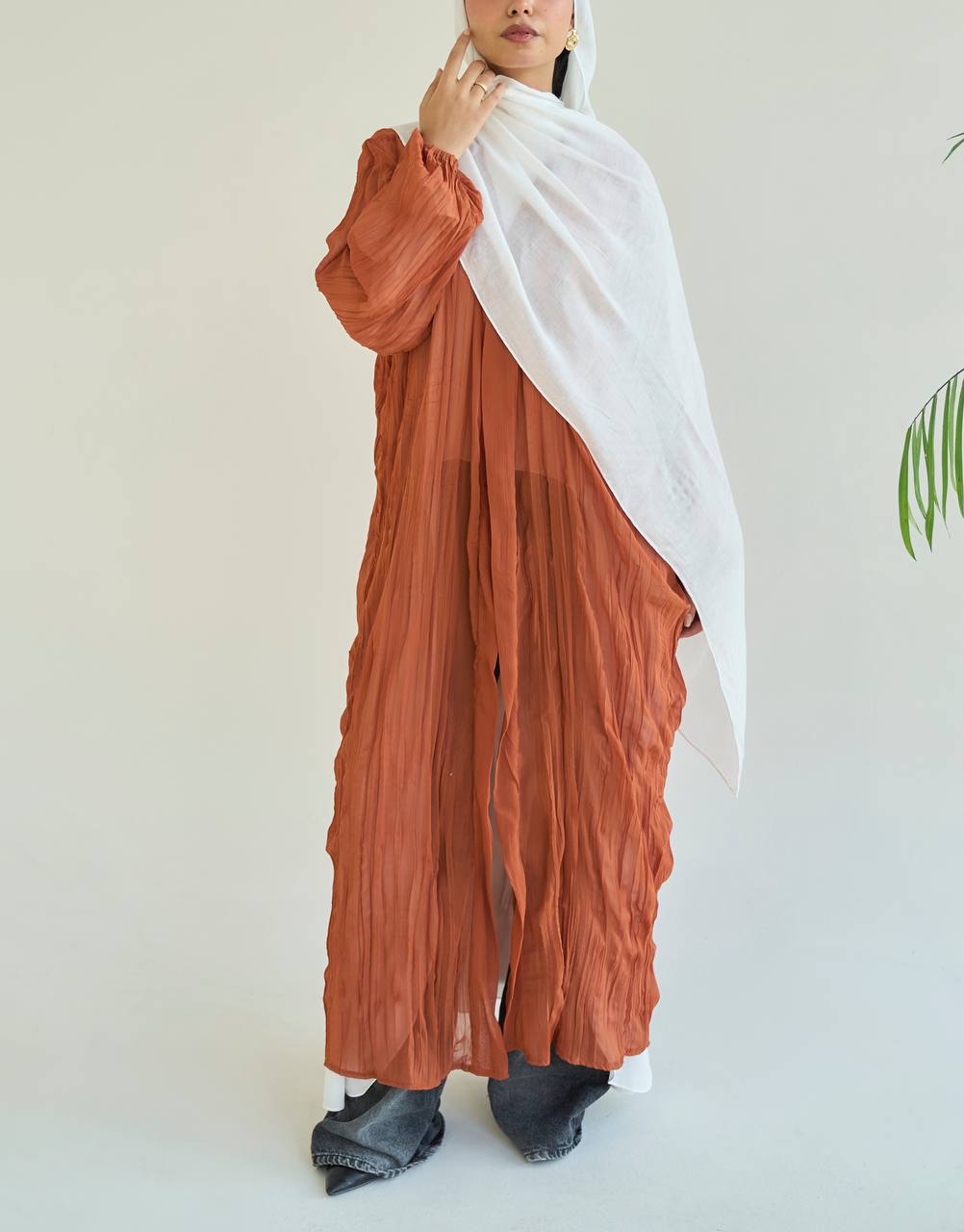 White Cotton Modal