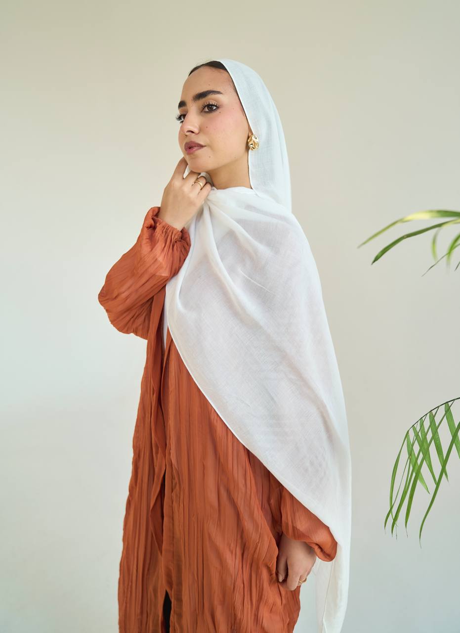 White Cotton Modal