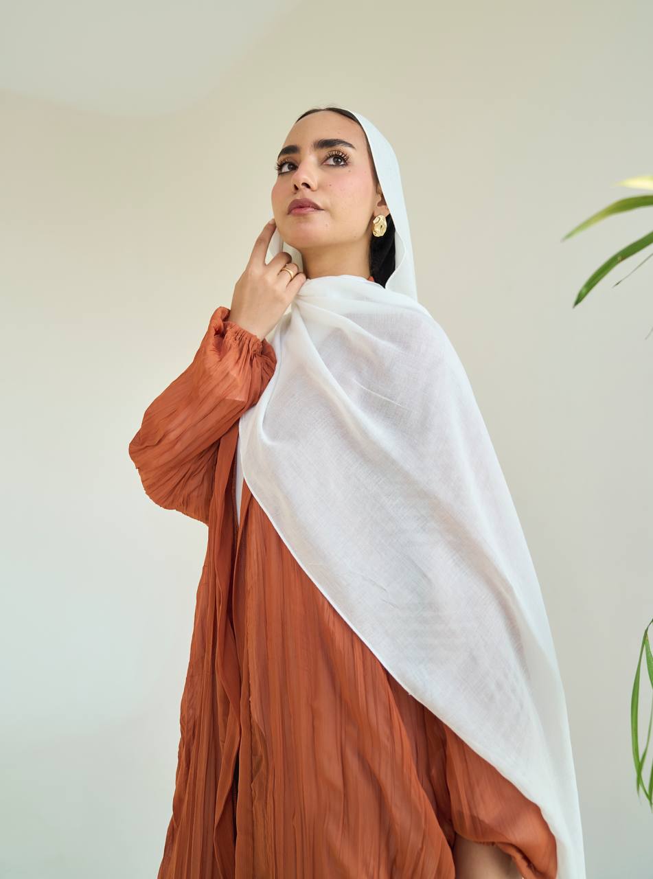 White Cotton Modal
