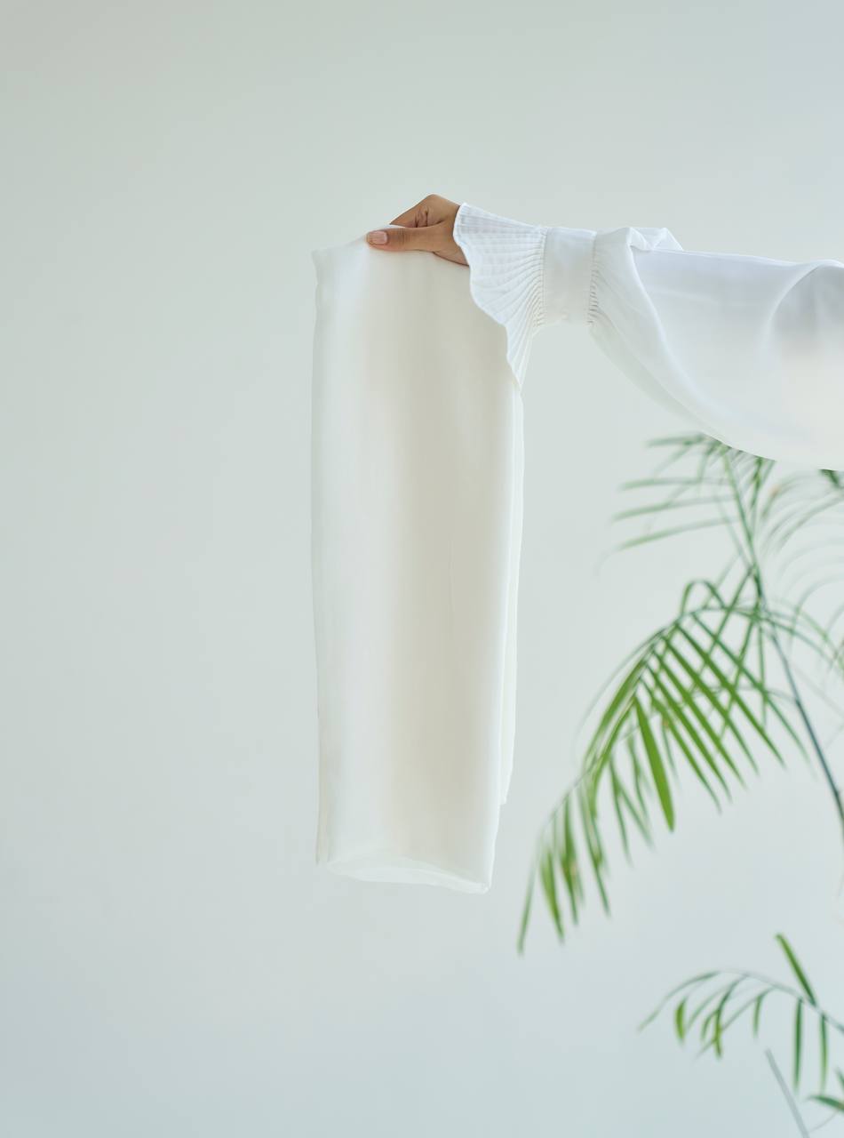 White Cotton Modal