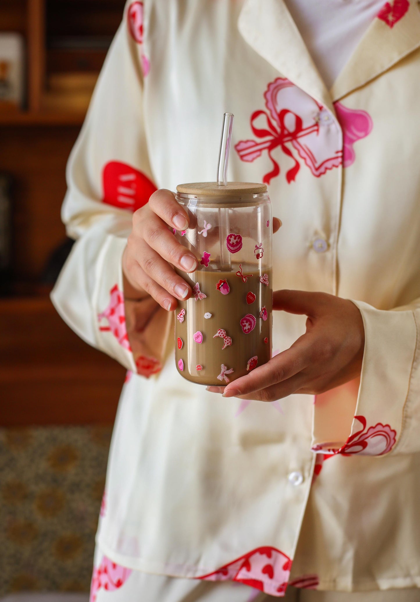 Double Dream Glass Cup