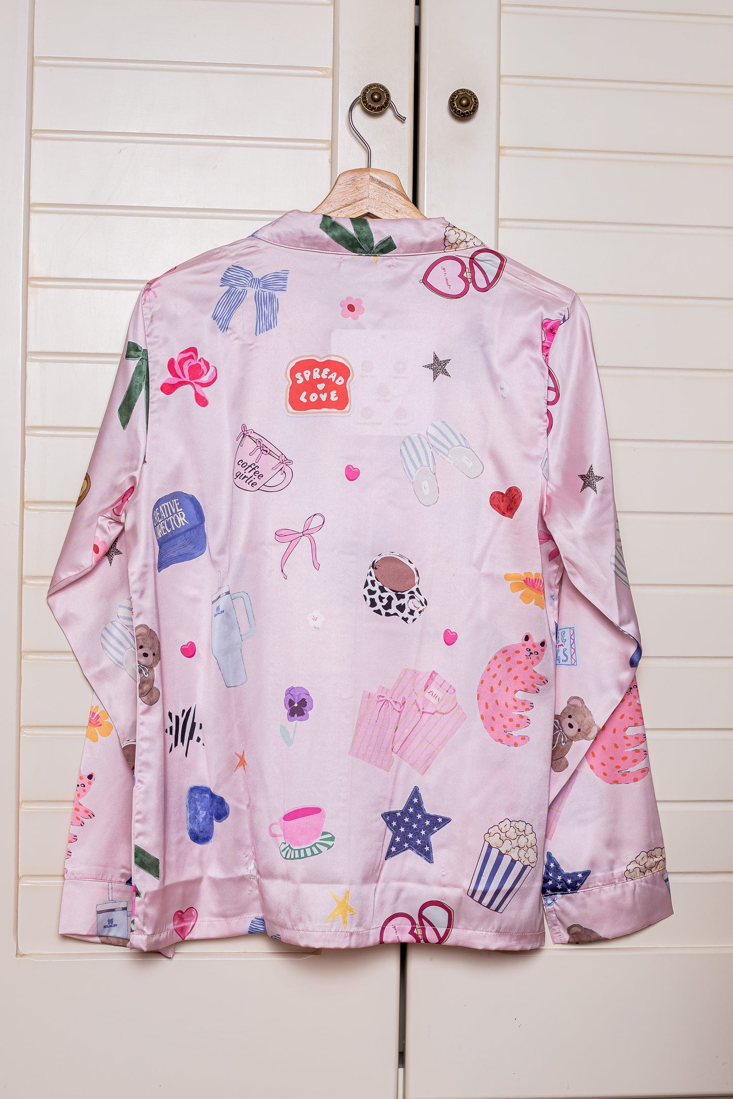 Lazy Day Satin PJ