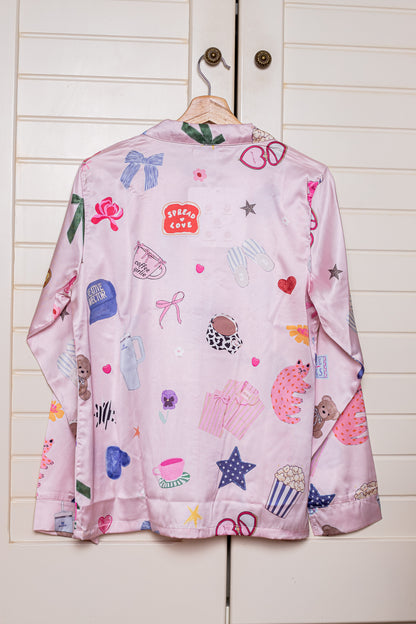 Lazy Day Satin Pj