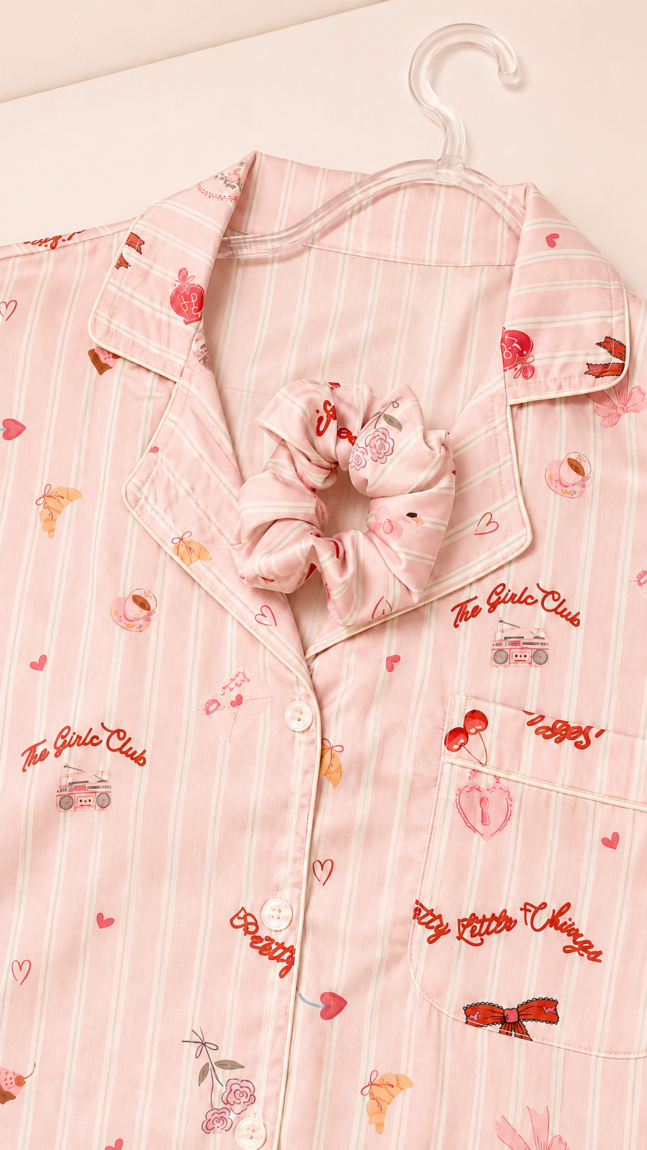 Self love club satin pj