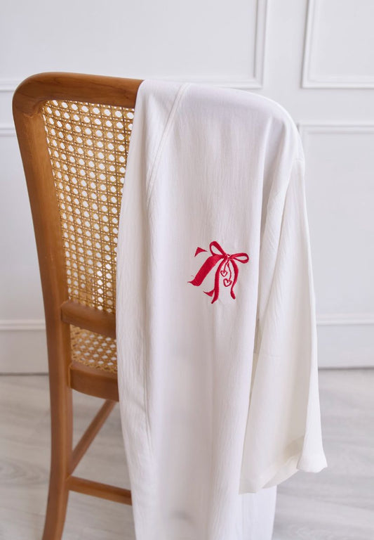 Wrap me up white robe
