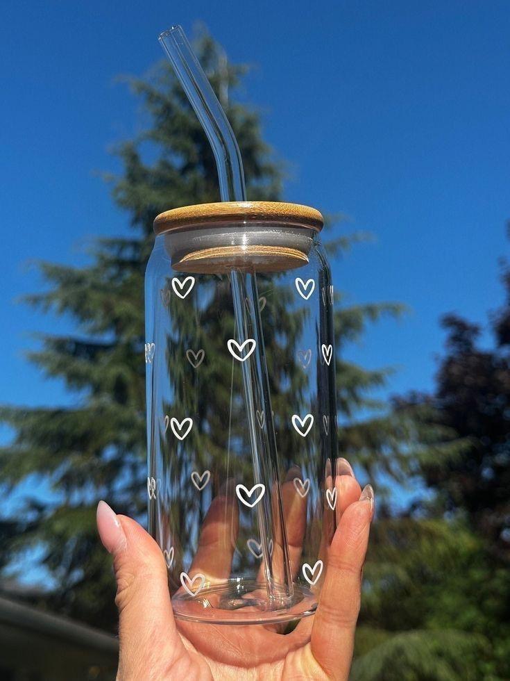 Heartstrings Glass Cup