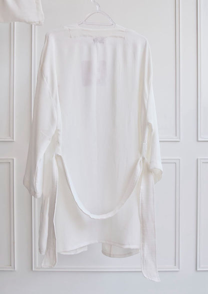 Wrap me up white robe