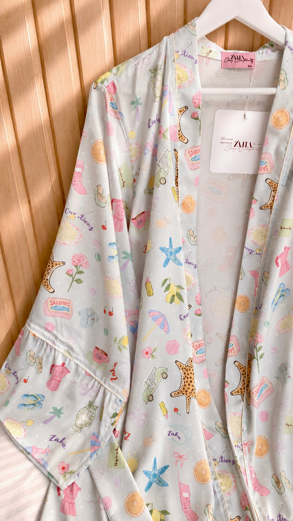 Dolce vita satin robe