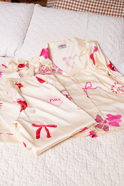 Sweet Buttercup Satin Pj