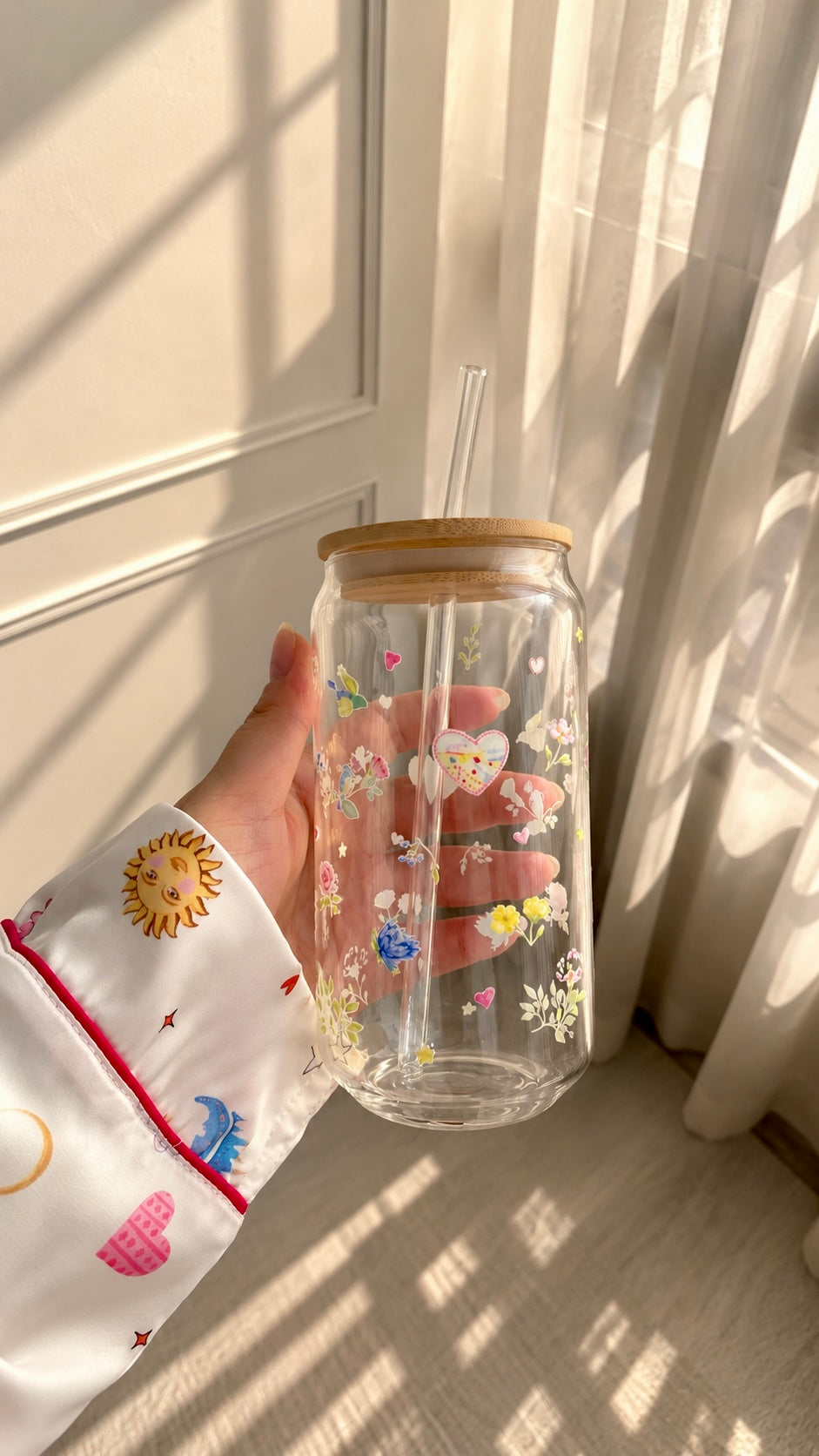 Blossom Dreams Glass Cup