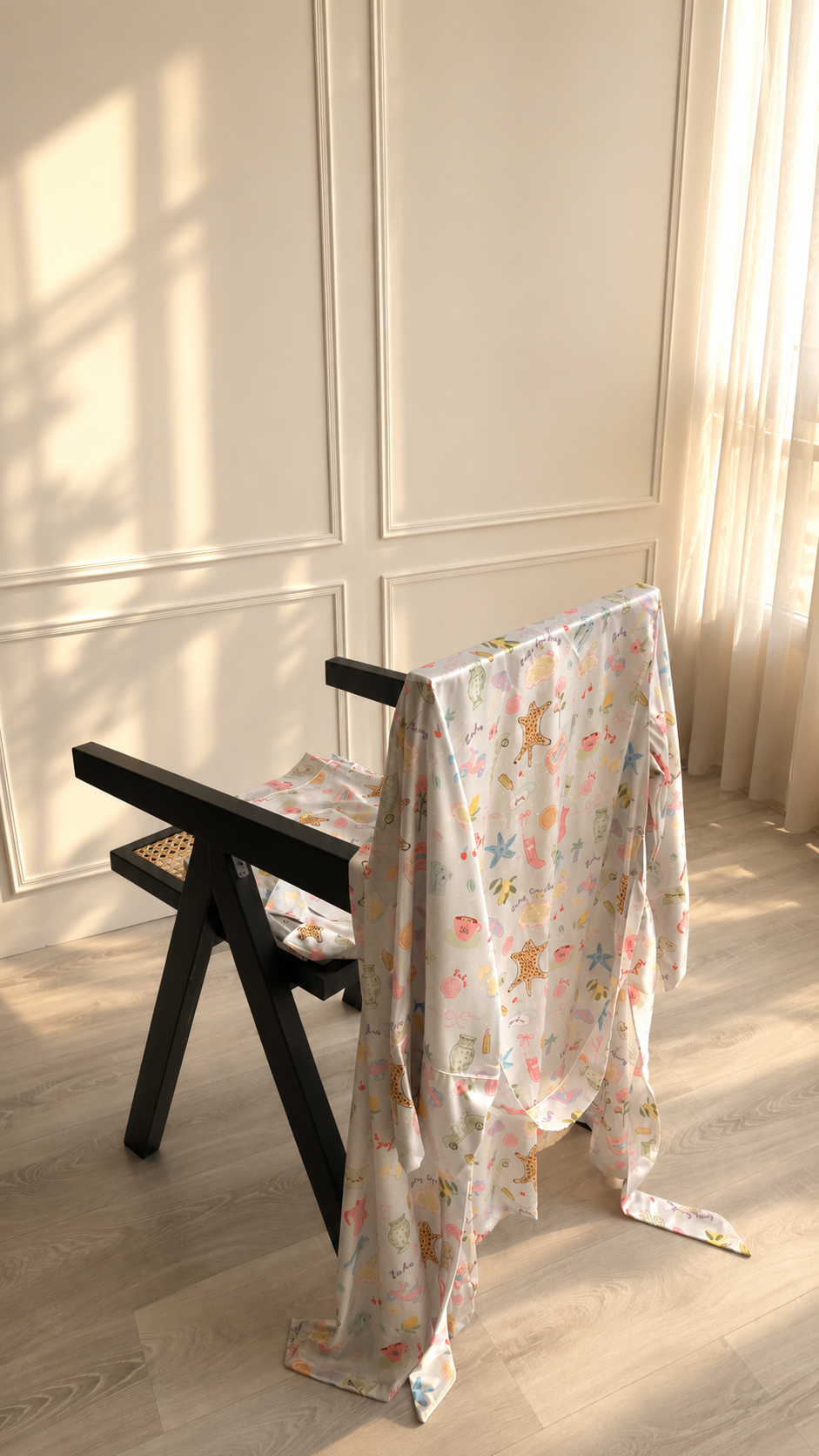 Dolce vita satin robe