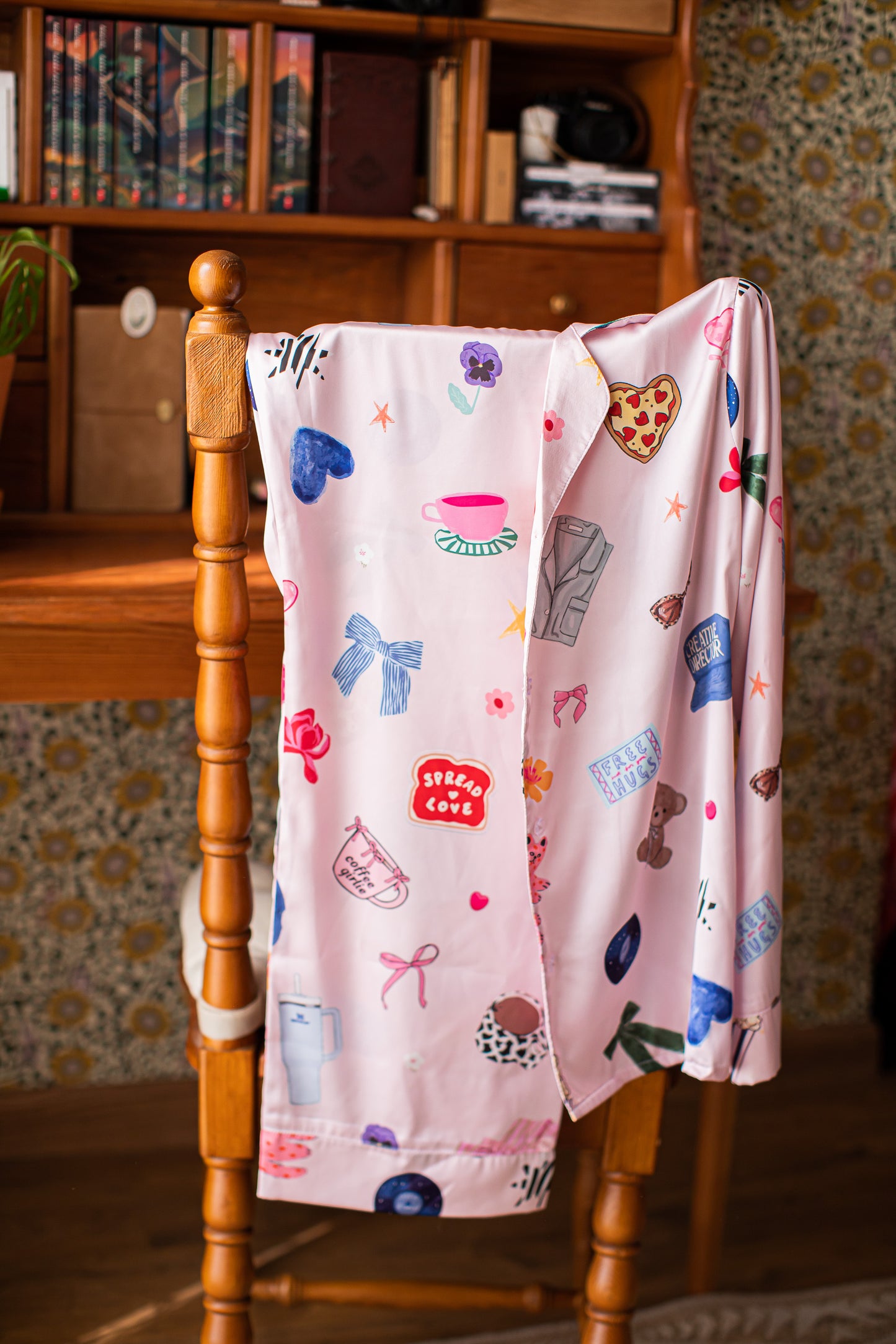 Lazy Day Satin PJ