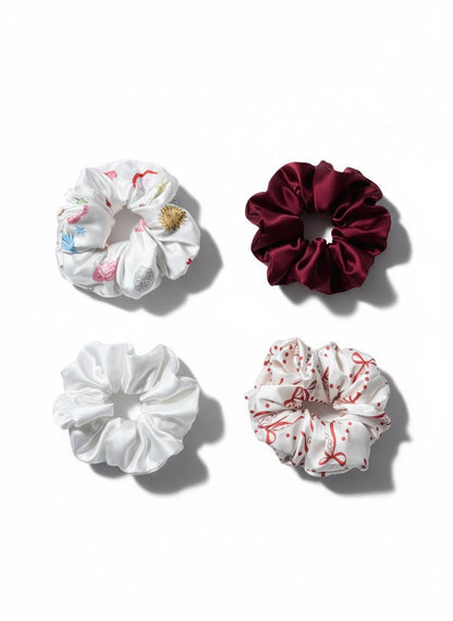 Snowflake Soft Scrunchie