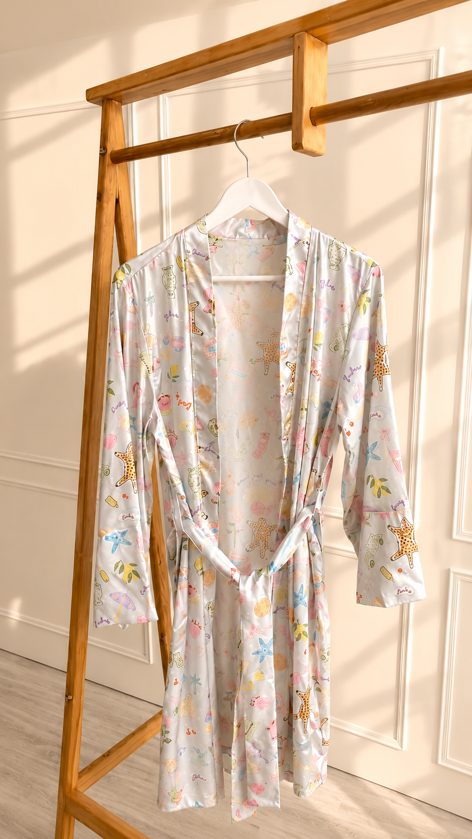 Dolce vita satin robe