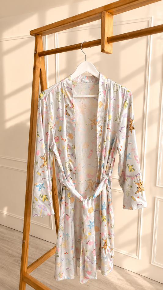Dolce vita satin robe