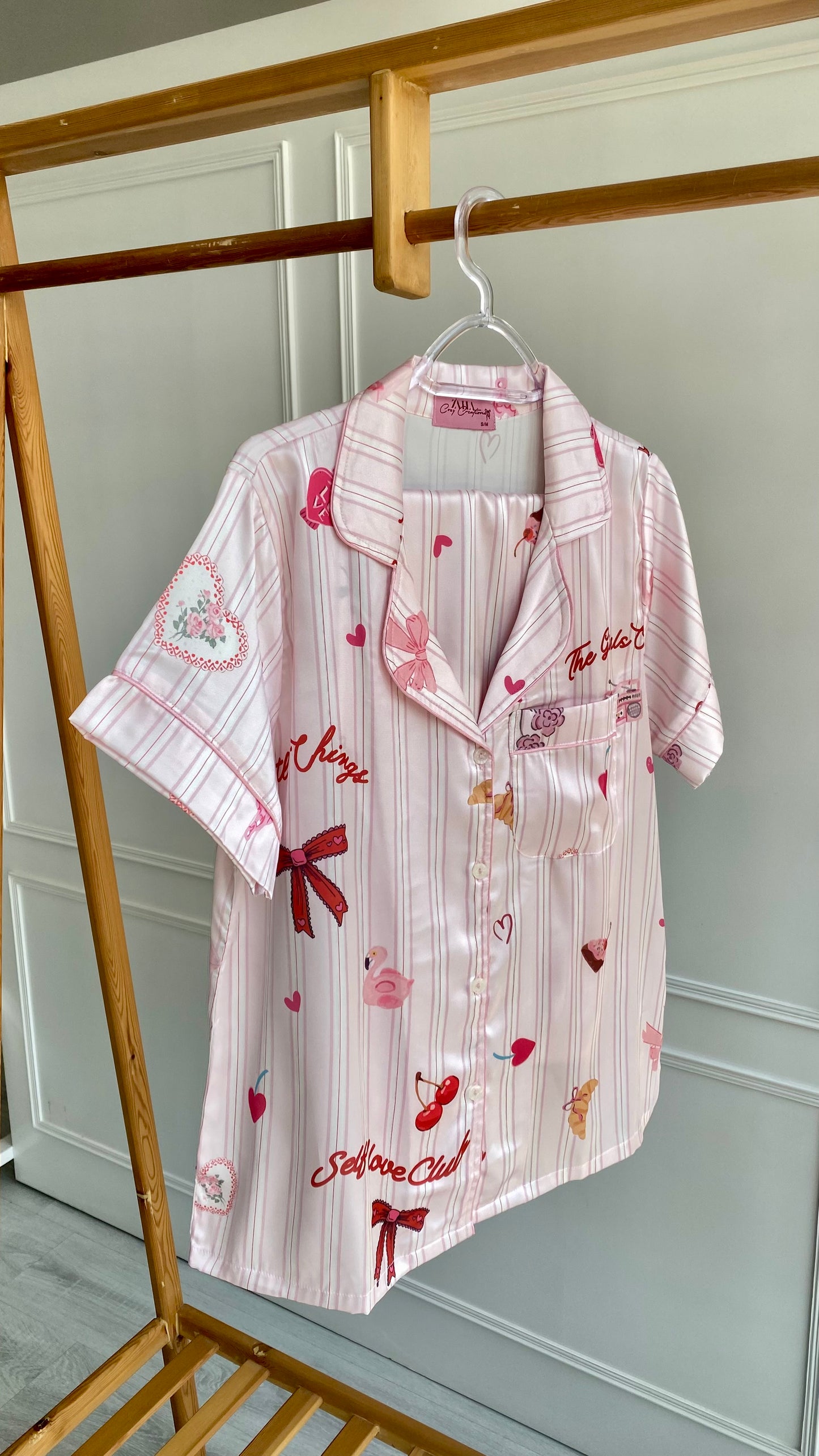 Sleepover club satin pj