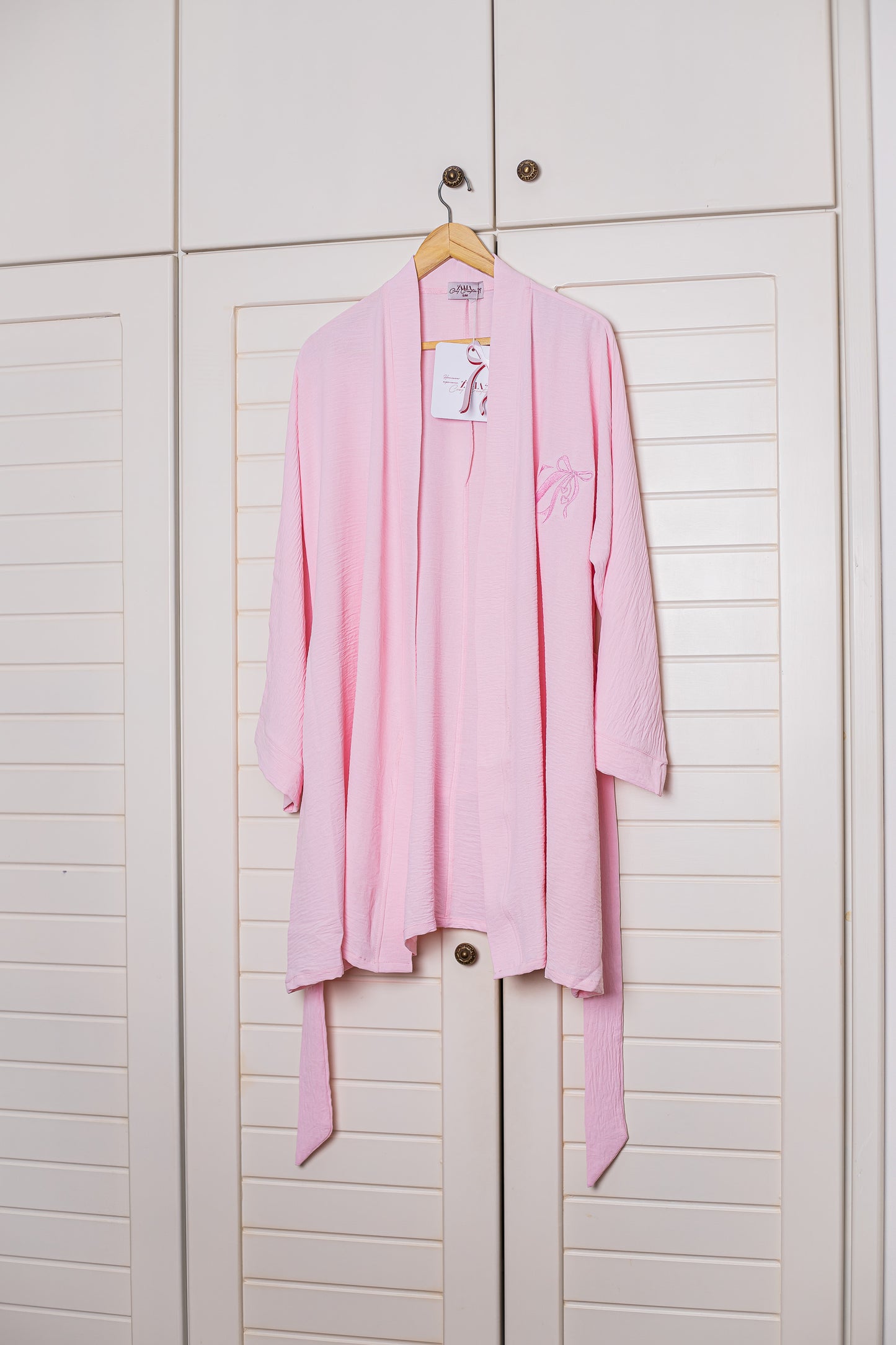 Wrap me up pink robe