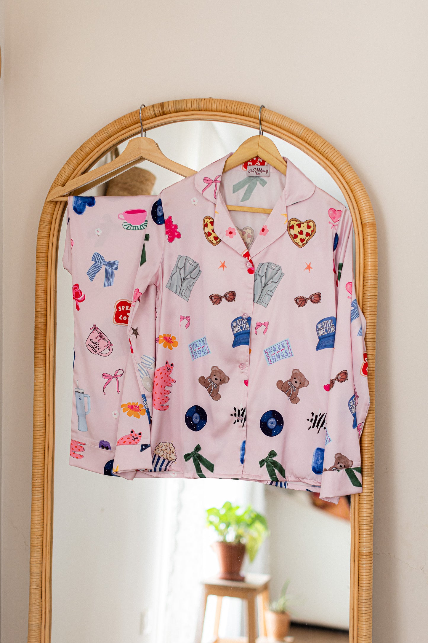 Lazy Day Satin PJ