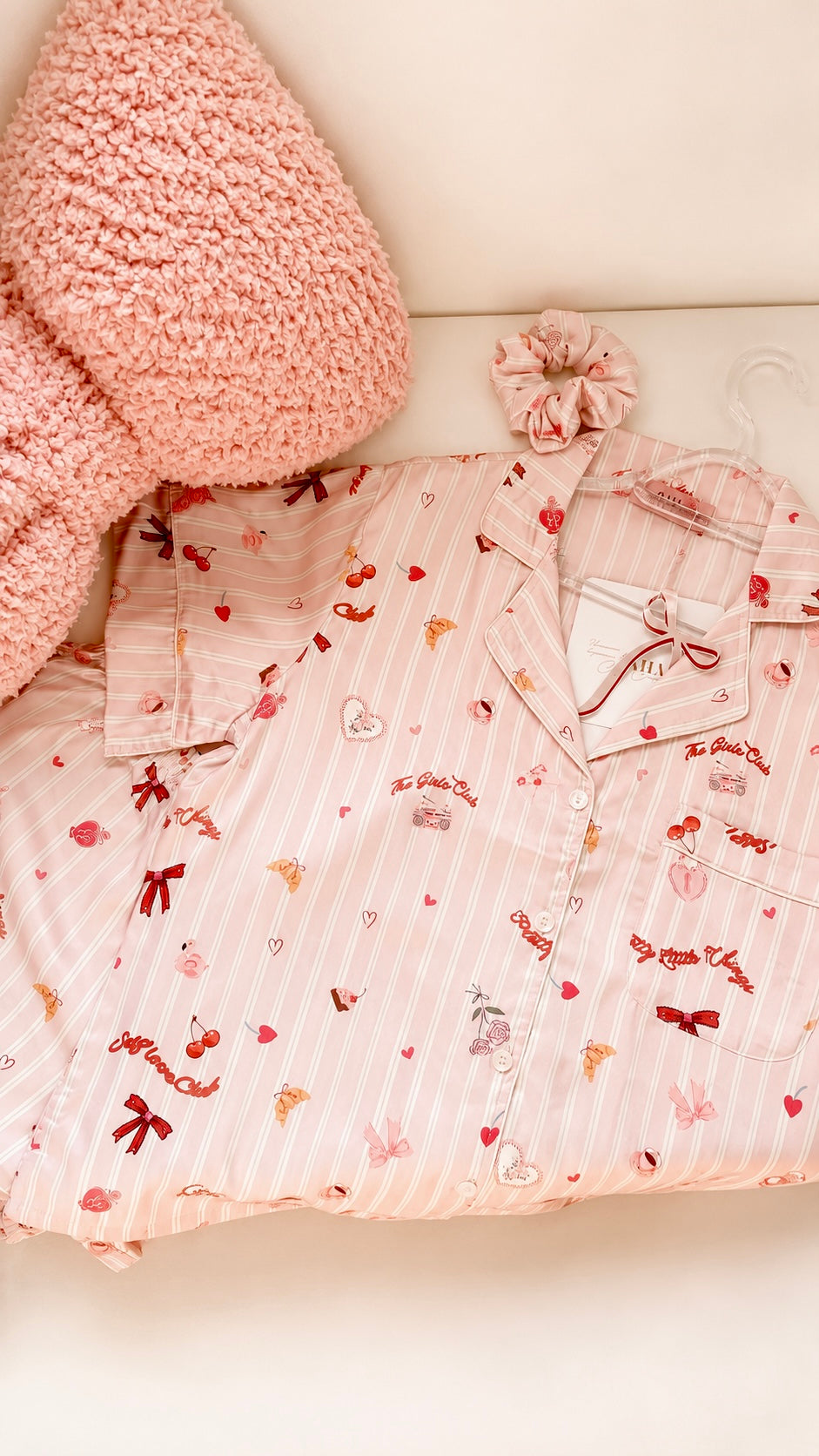 Self love club satin pj