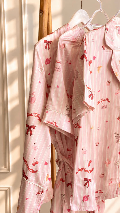 Self love club satin pj