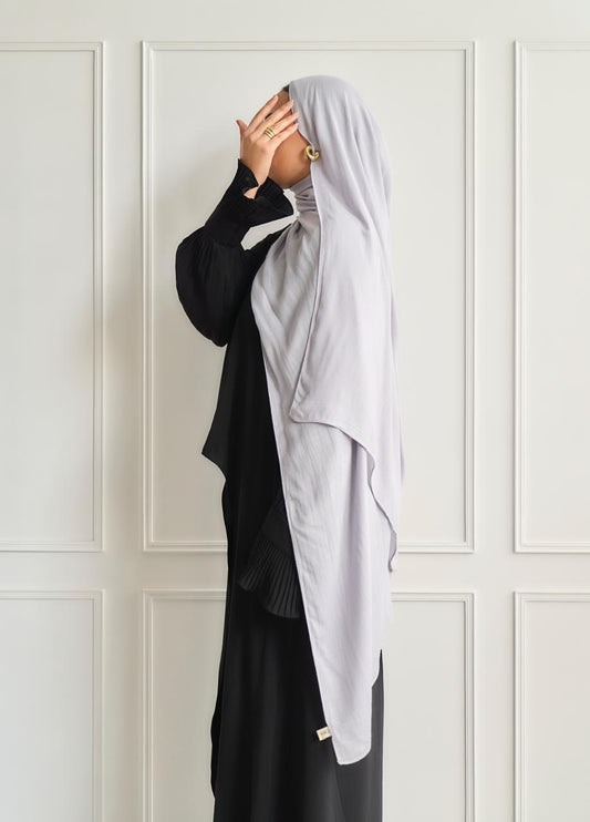 Grey linen modal
