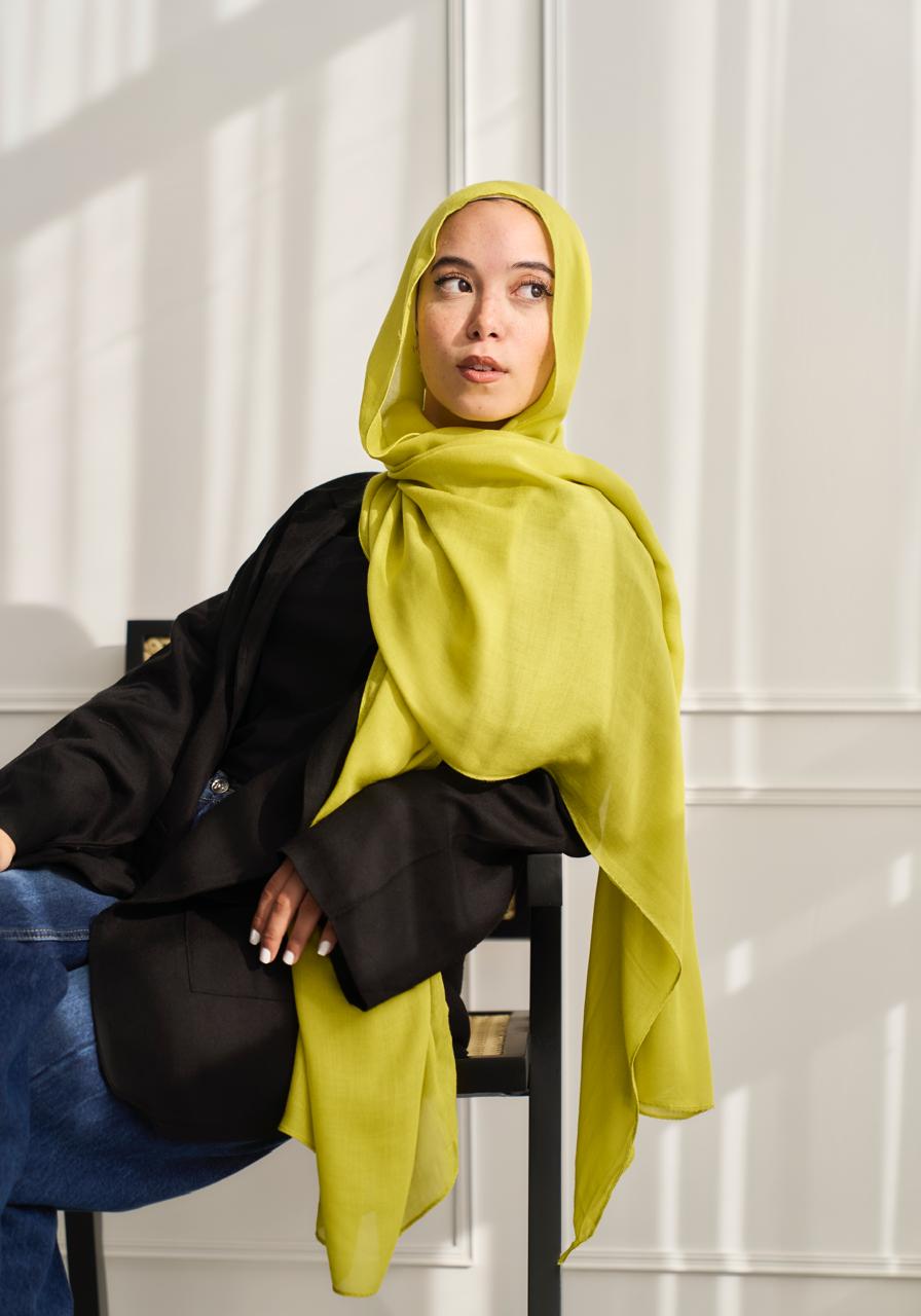 Lime Cotton Modal
