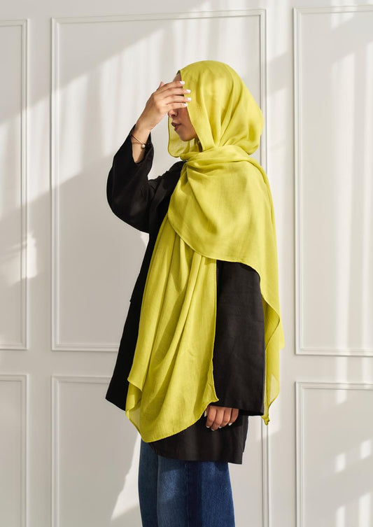 Lime Cotton Modal