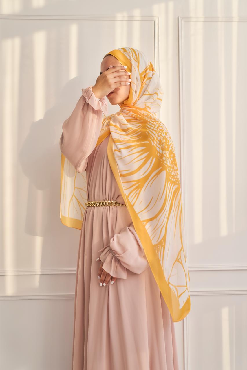 chiffon sunflower