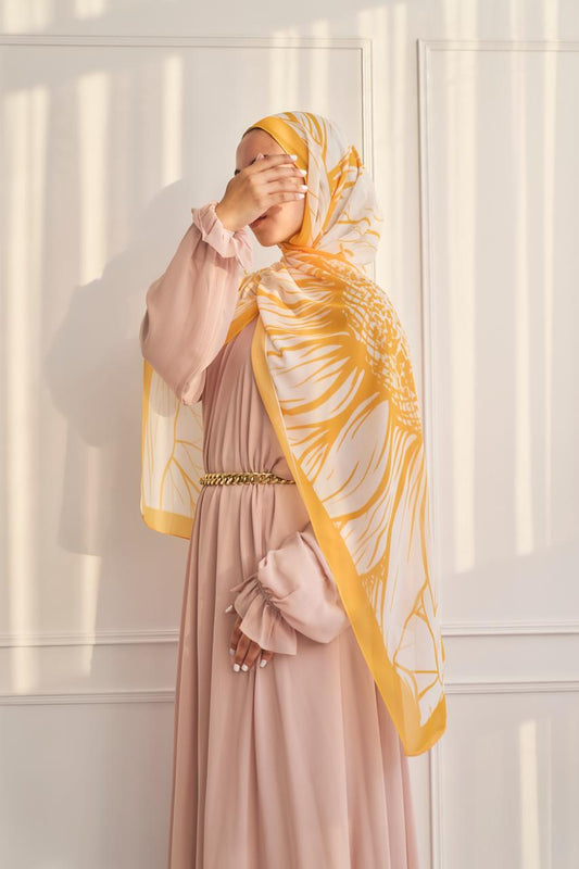 chiffon sunflower