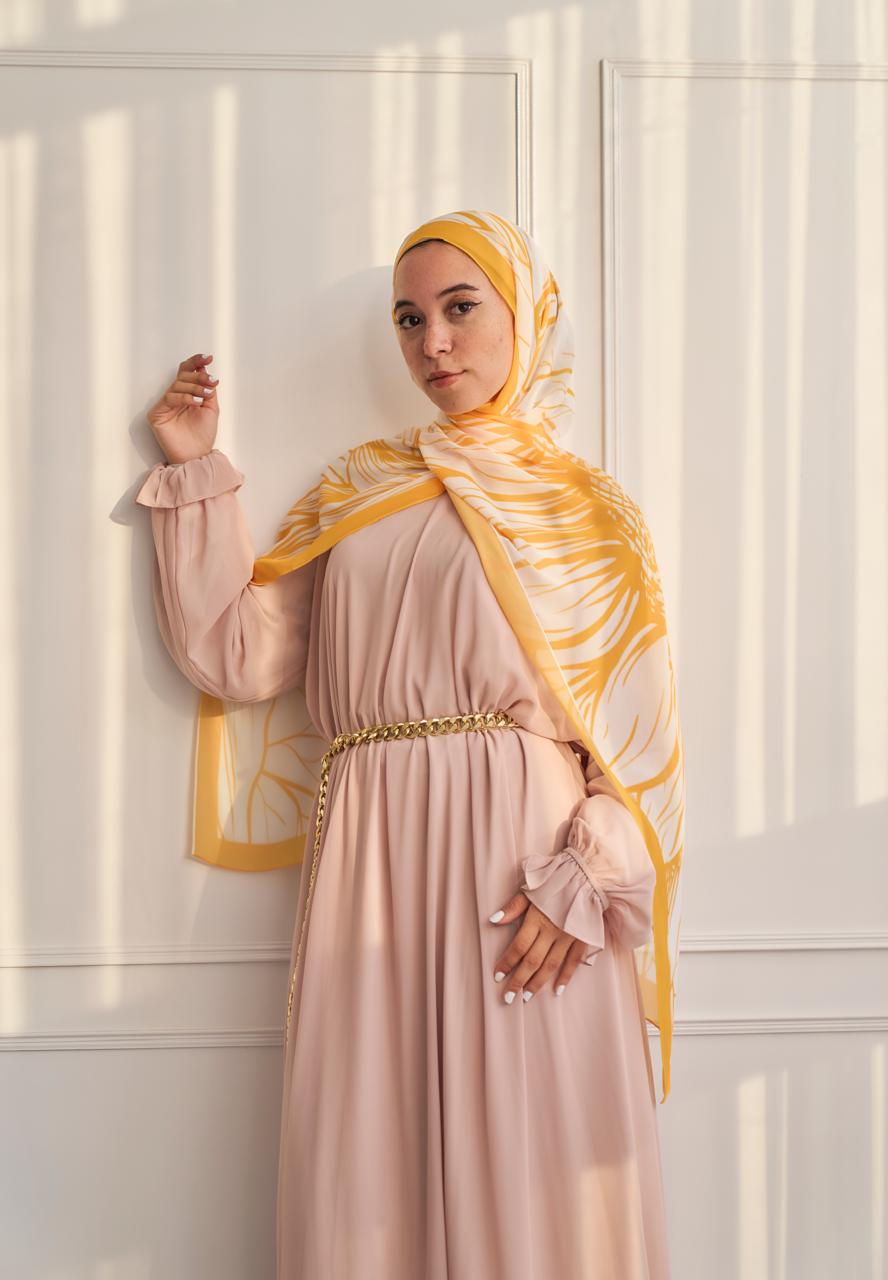 chiffon sunflower