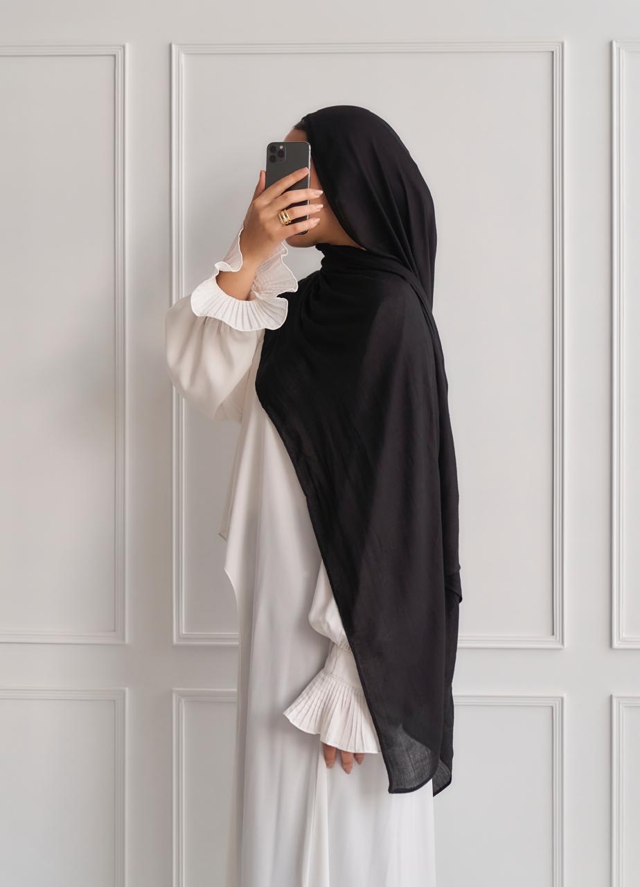 Black linen Modal