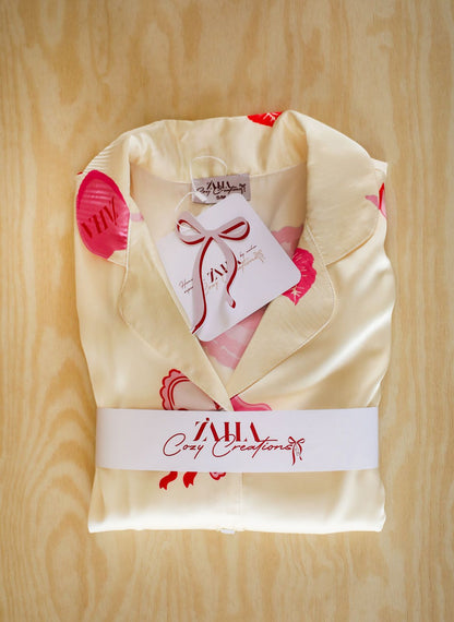 Sweet Buttercup Satin Pj