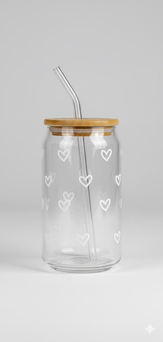 Heartstrings Glass Cup