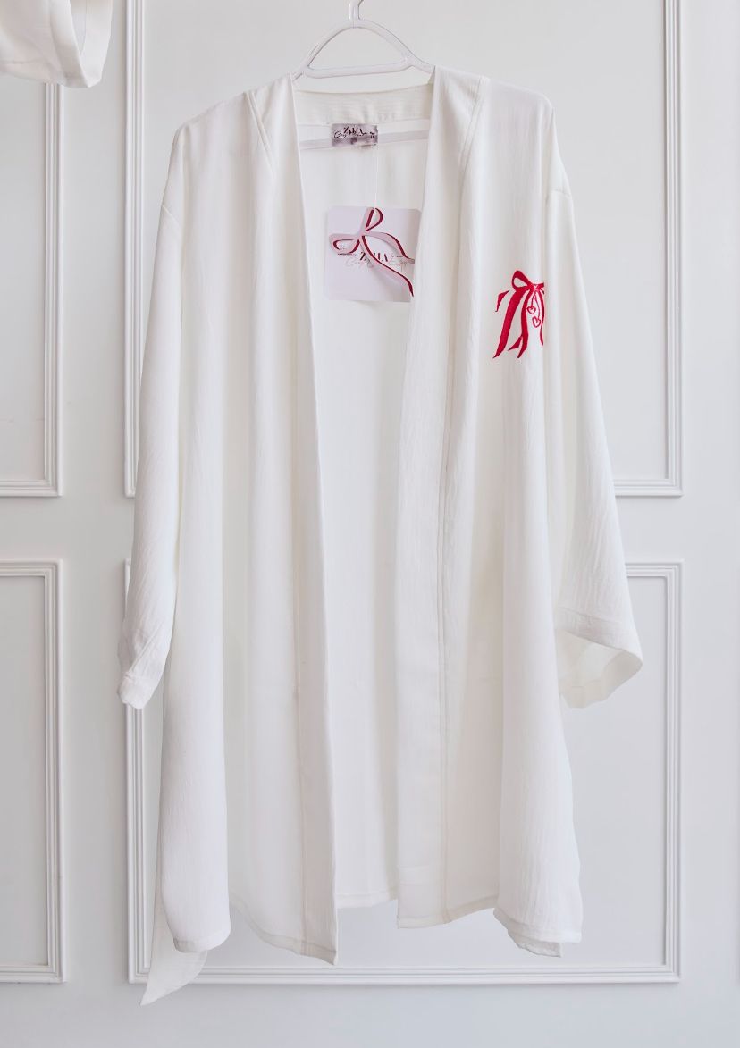 Wrap me up white robe