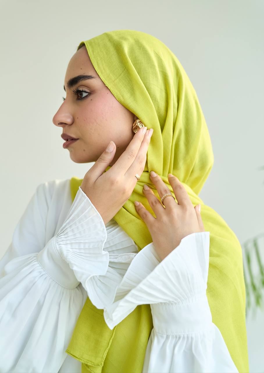 Lime Cotton Modal