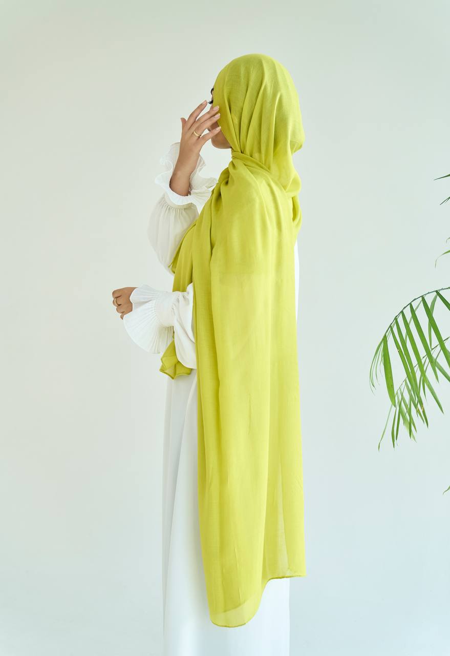 Lime Cotton Modal