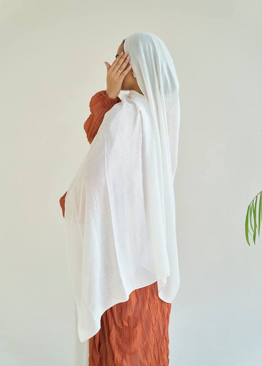 White Cotton Modal